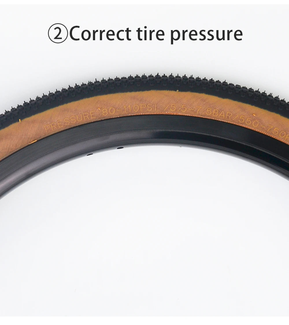 G-PRO-ONE Original 16 inch Small Wheel Bicycle Folding Tire 32-349 16x1 1/4 for Brompton Bicycle BMX Bike GS-1009/2309
