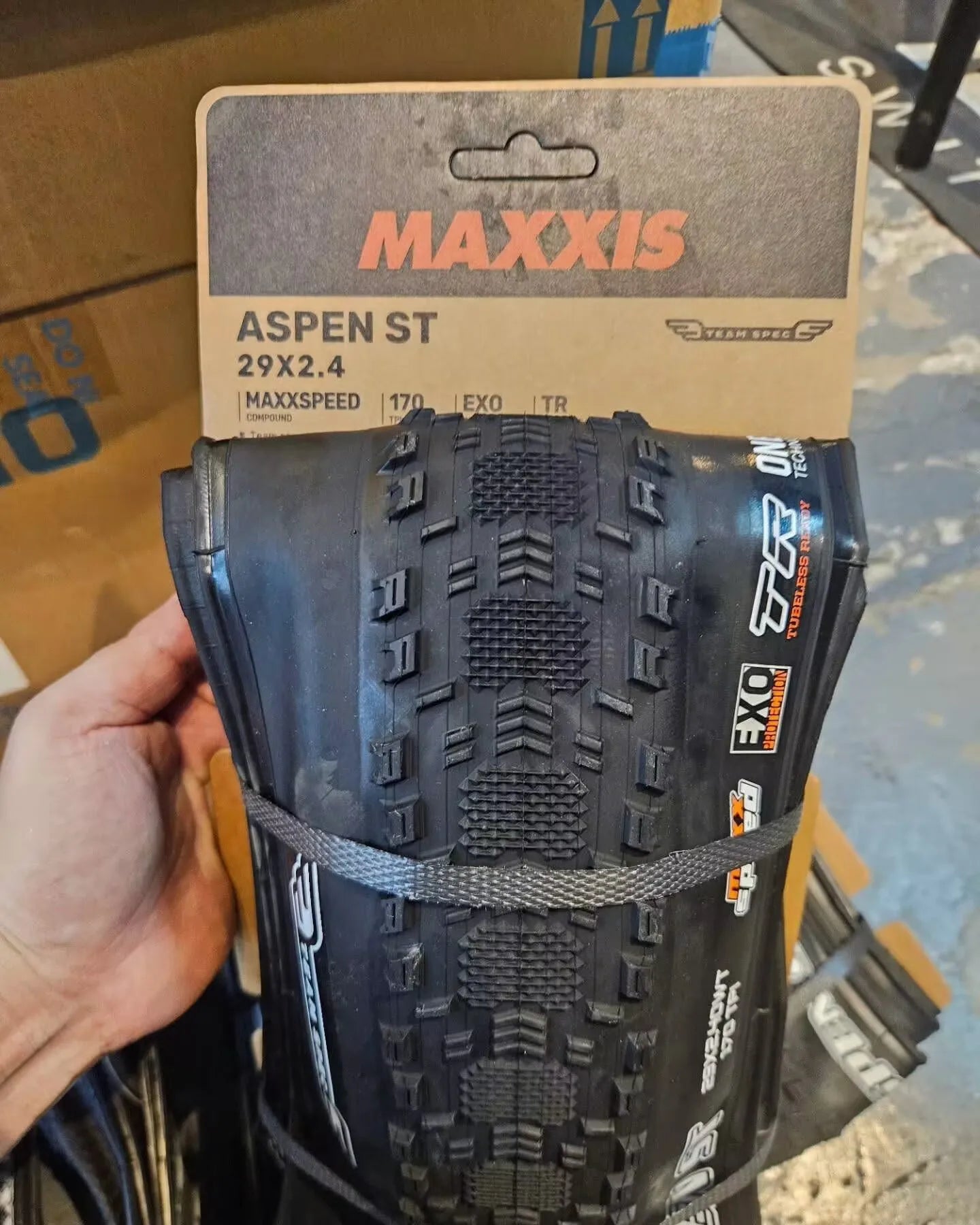 MAXXIS ASPEN Bike Tyre Folding Anti Puncture Tubelss Bike Tire 29x2.1 29x2.25/2.4 Mountain Original XC Off-road Bicycle Tires