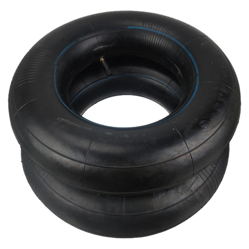 4.10/3.50-6 Replacement Tube with TR87 Bent Valve Stem Compatible with ,Hand Trucks and More 3.50-6 4.00-6 4.10-6 Tire Tubes