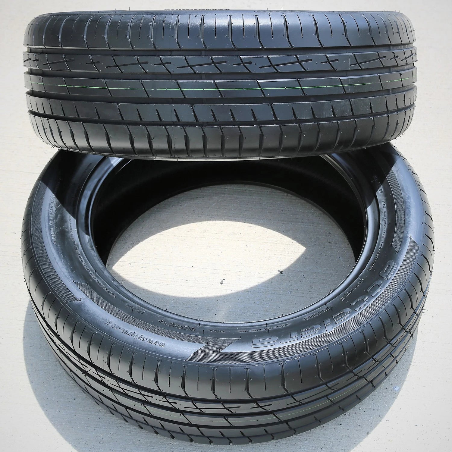2 Tires Accelera Iota ST68 255/55R18 109V XL A/S Performance
