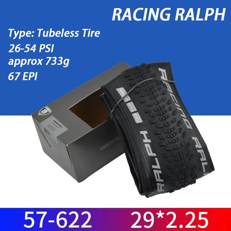 SCHWALBE Original RACING RAY RALPH/ROCKET RON/NOBBY NIC Folding Tire for XC Road Gravel MTB Bike Downhill Off-Road Cycling Parts