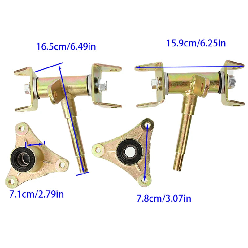 220mm Front Suspension Upper/ Lower Swingarm Assembly Fits ATV Quad Bike Go Kart, High Performance