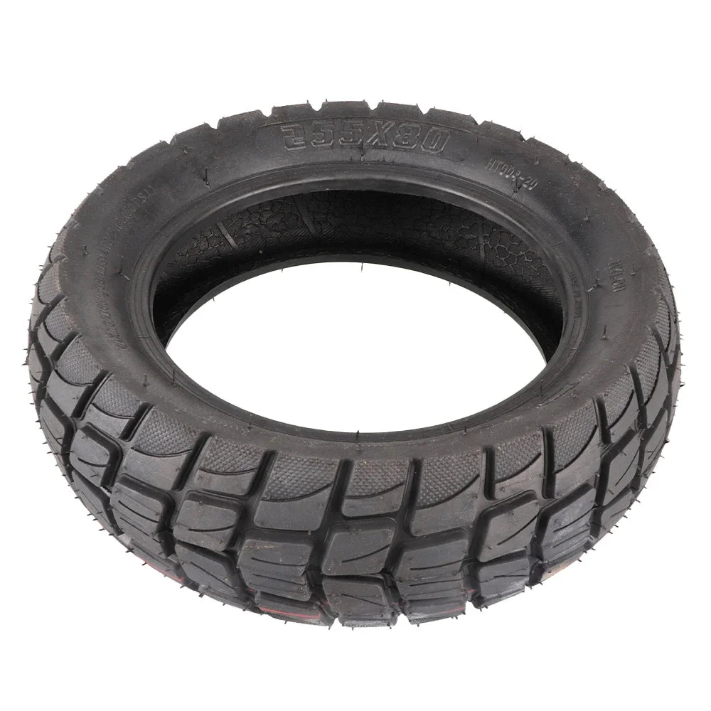 10 Inch Tubeless Electric Scooter Tire 255x80 Tire E-Bike Explosion-Proof Rubber Tires Off Road Vacuum Tire Parts
