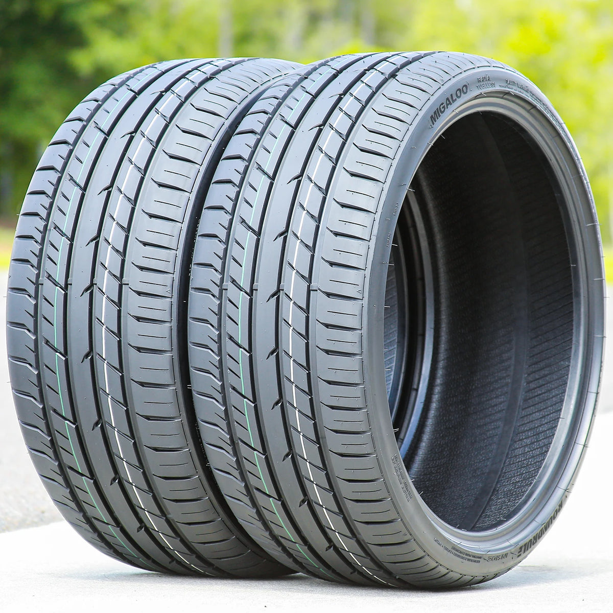 2 Roundrule Migaloo 285/35R21 ZR 101W All Weather High Performance Tires