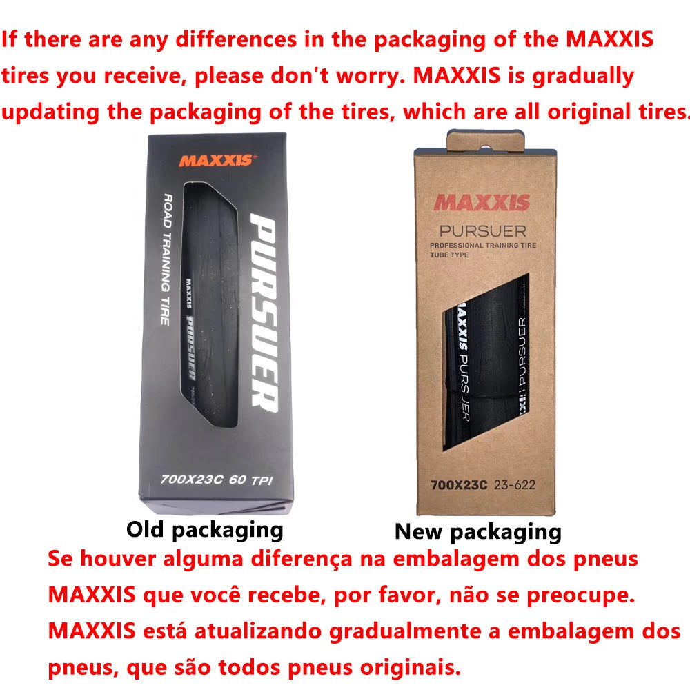 MAXXIS PURSUER Road Bicycle Tire Anti Puncture Outer Tire Training Folding Outer Tire 700x23C 700x25C 700x28C 700x32C