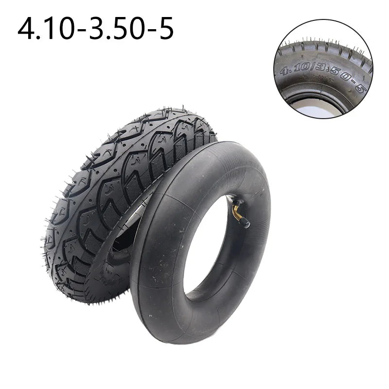 4.10/3.50-5 Tire 3.50-5 Tyre Inner Tube for Warehouse Trolley Old age Walker