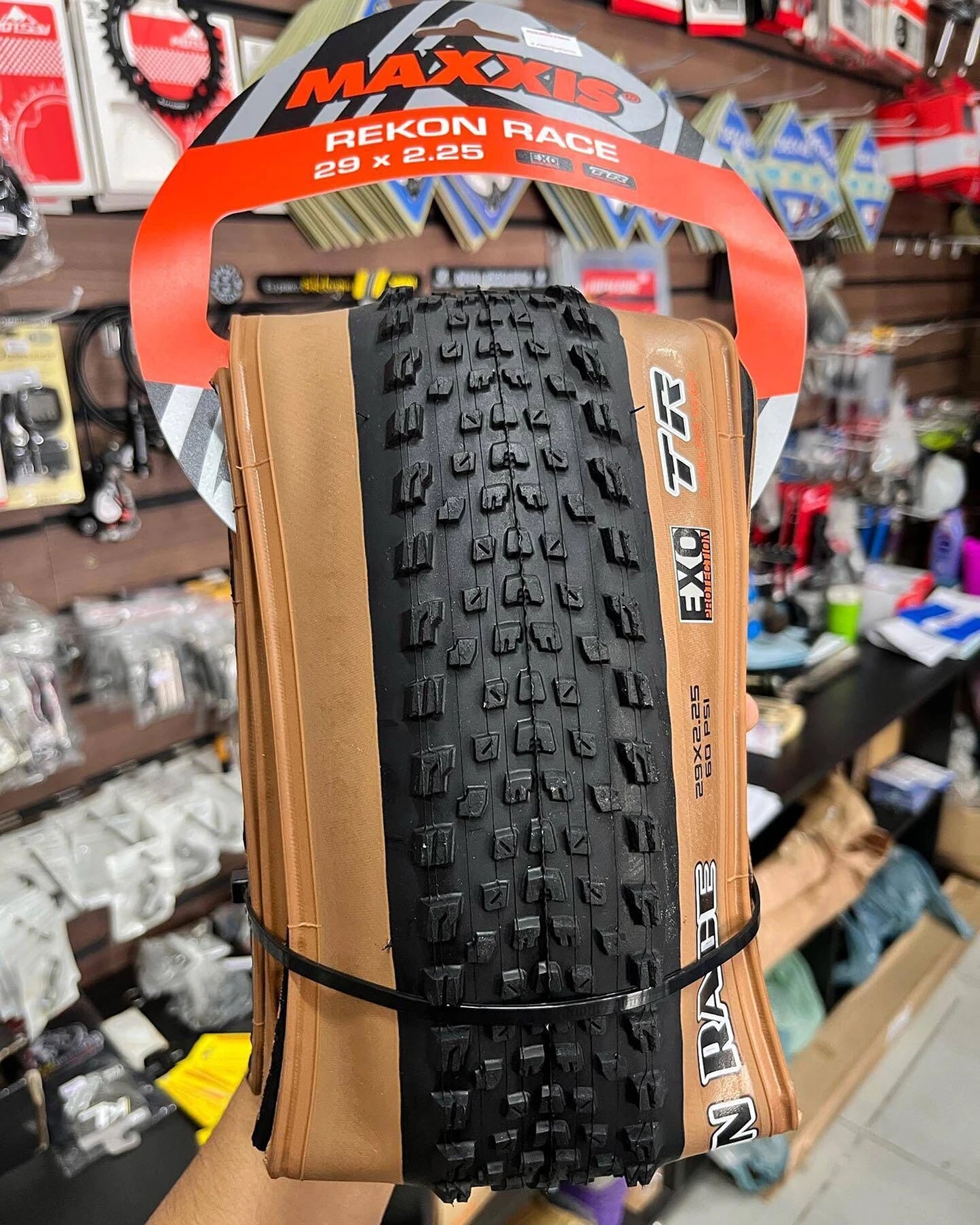 MAXXIS Tubeless REKON RACE EXO TR(M355RU) FOLDABLE TIRE OF BICYCLE MTB Mountain Bikes 29x2.25/2.35 Tubeless Tire 29 Bicycle Tyre