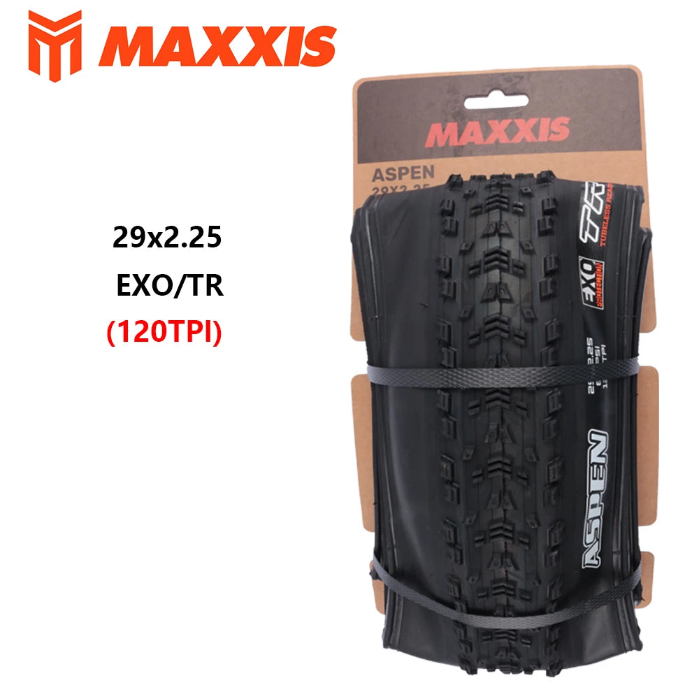 MAXXIS ASPEN Bicycle Tires Original For Off-Road Mountain Bike Vacuum Tires Anti Puncture Tire 29x2.1/2.25/2.4WT EXO/TR Tubeless