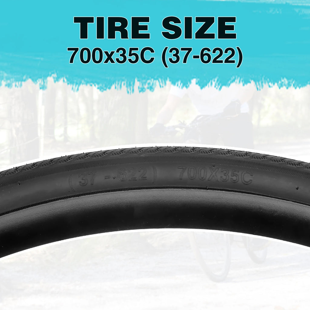 ZUKKA 2 Pack 700x28/32/35C Road Gravel Bike Tires Foldable High Grip Durable Off-Road for Commuter Cycling