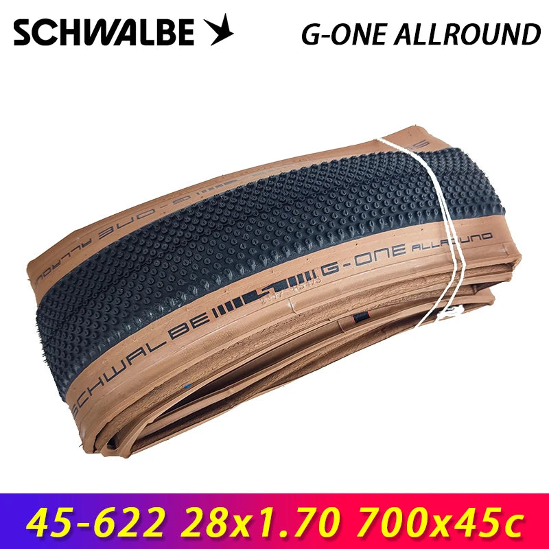 SCHWALBE Original G-ONE ALLROUND 700x35c/40c/45c Tubeless Folding Tire for Multi-Purpose Road Gravel MTB Bike Cycling Parts