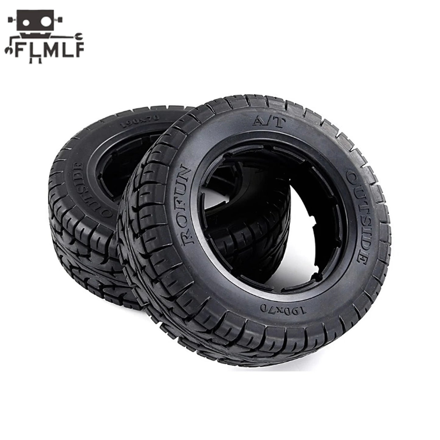 Rc Car Front Rear Wheel Tire Skin or Inner Foams 2pcs for 1/5 Losi 5ive-t Rofun Rovan LT King Motor X2 Truck Parts