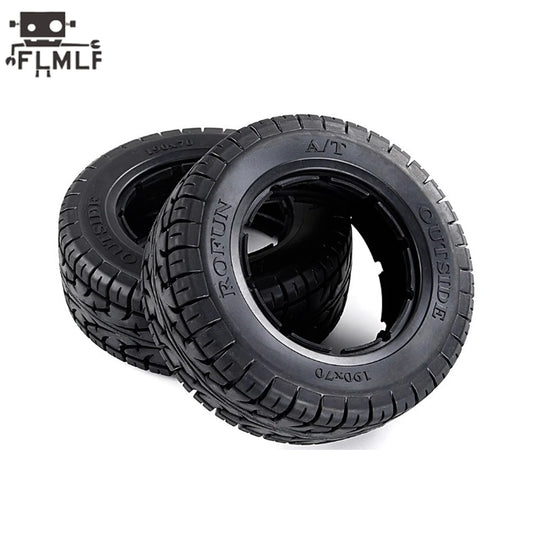 Rc Car Front Rear Wheel Tire Skin or Inner Foams 2pcs for 1/5 Losi 5ive-t Rofun Rovan LT King Motor X2 Truck Parts