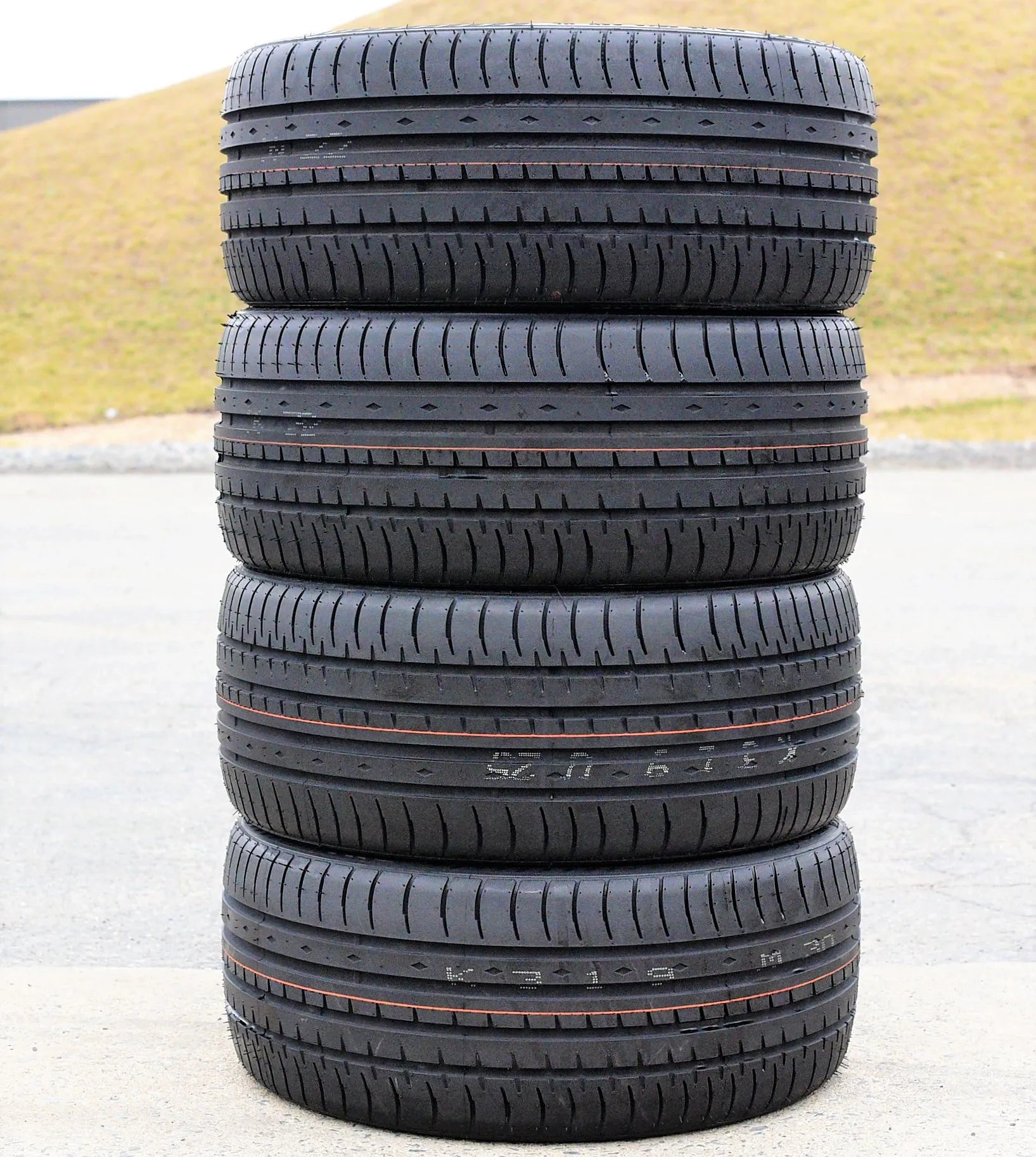 4 Tires Accelera Phi 255/40ZR17 255/40R17 98W XL A/S High Performance
