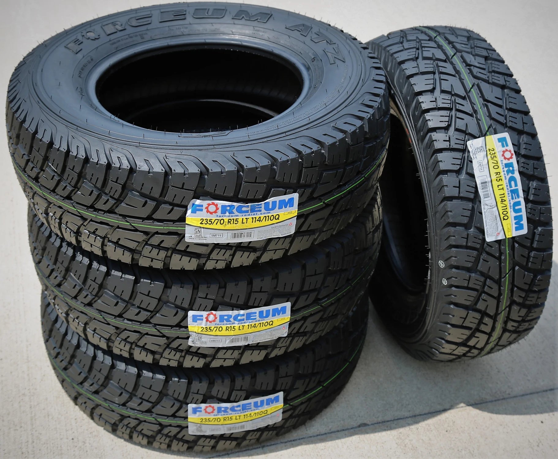 Forceum ATZ LT 235/70R15 Load E 10 Ply AT A/T All Terrain Tire