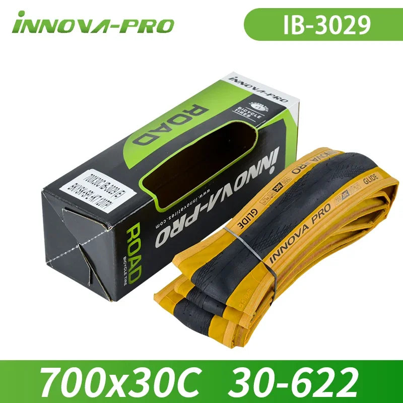 INNOVA Original 700C 700x25c/28c/30c Racing Folding Tire 120TPI for Road Bicycle Racing Bike IB-3029 Cycling Parts