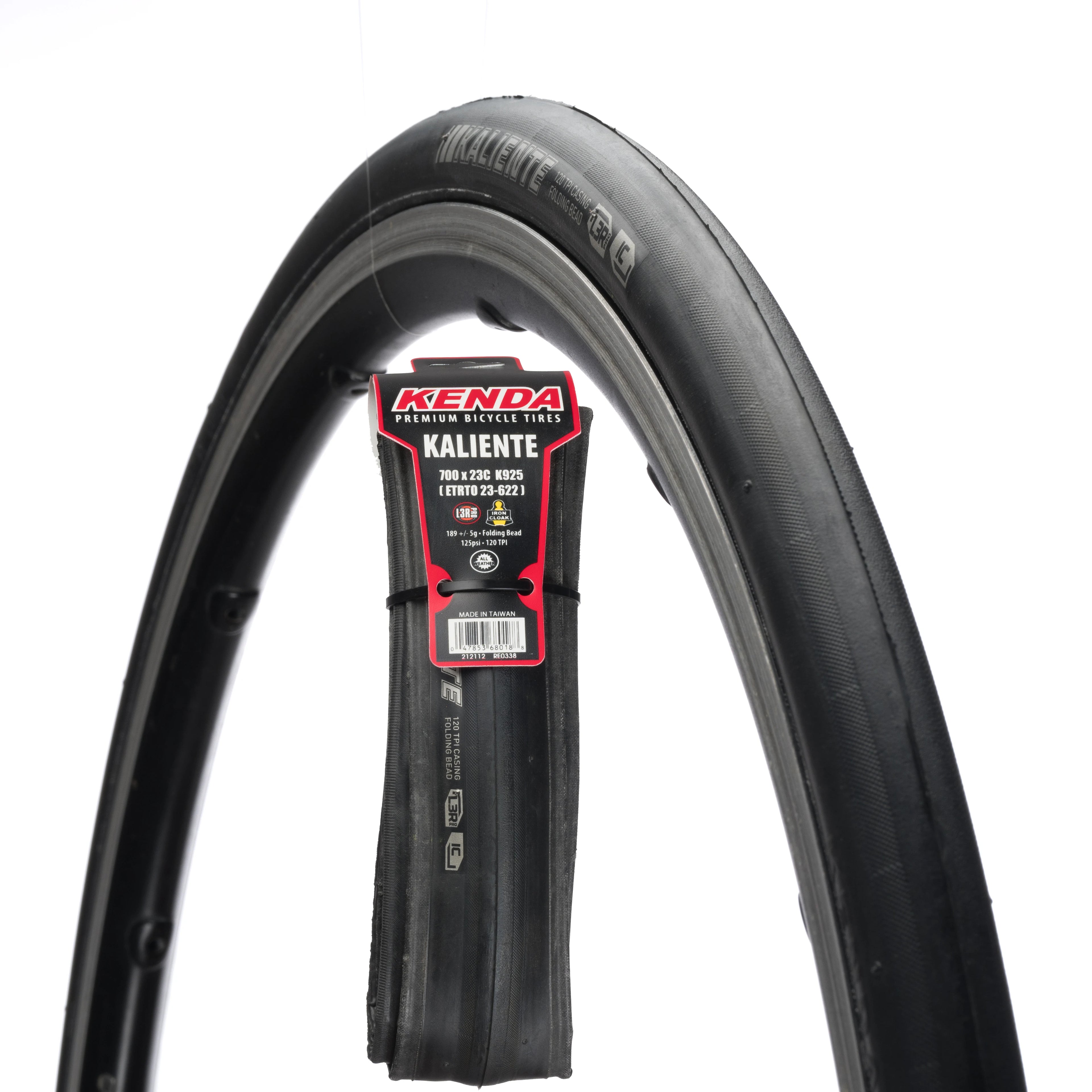 KENDA Road Bike Tire K-925 700×23C 120TPI Folding Tire Ultra-Light Puncture-Proof Bicycle Tire