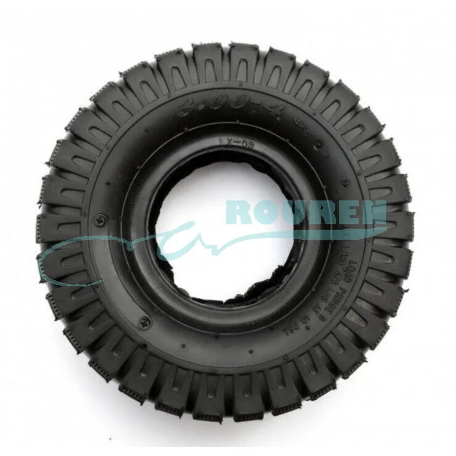 3.00-4 4.10-4 Tires Wheels 4 Inch 4.10-4 Tyre and Inner Tube for ATV UTV Quad Go Kart Karting 47cc 49cc