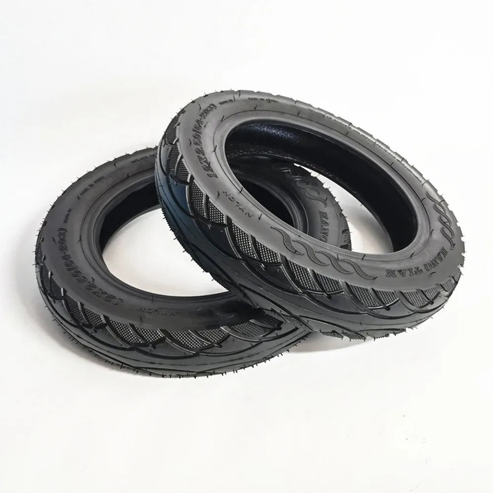 12x2.5 Tubless Tire For Kids Bike Electric Scooter 12 Inch 64-203 Children Bicycle Thickened Wear Resisting Vacuum Tire
