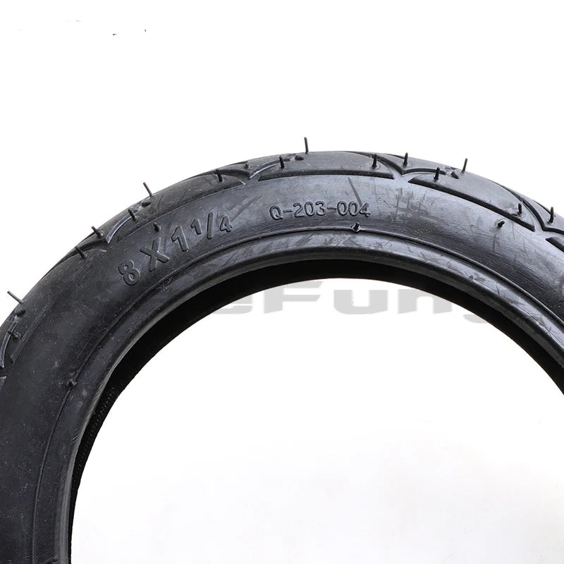 8x1 1/4 Pneumatic Wheel Inner Tube 8" Air Wheel Outer Tire 8x1.25 Inflatable Tyre with Inner Tube 200mm Scooter Tire