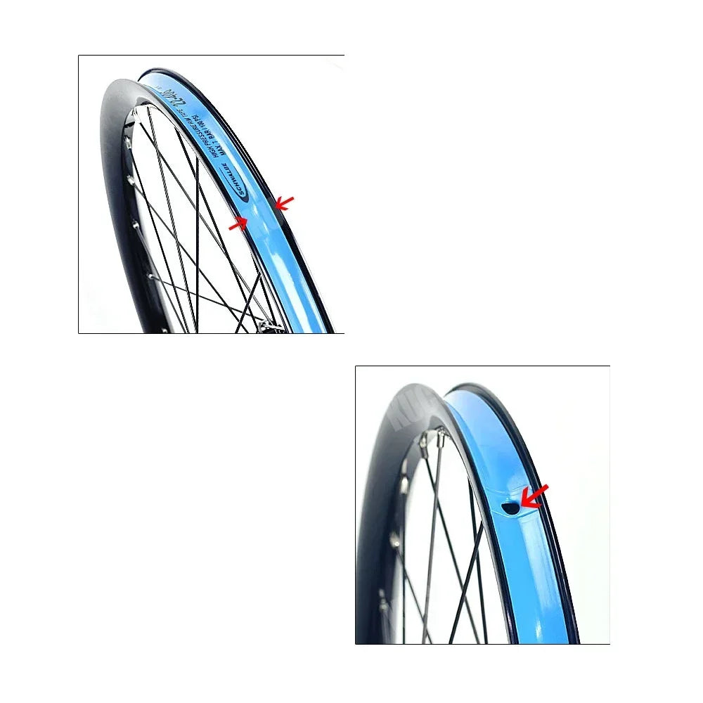 SCHWALBE Original 16" 18" 20" 26" 27.5" inch 700c Explosion Rim Pad Tape Bicycle Tire Rim Pad Tape Road Gravel MTB Bike Rim Pad