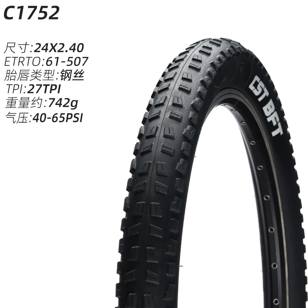 CST C1752 BFT MOUNTAIN BICYCLE TIRE MTB BIKE TYRE AM FR DH 27.5X2.40 61-584