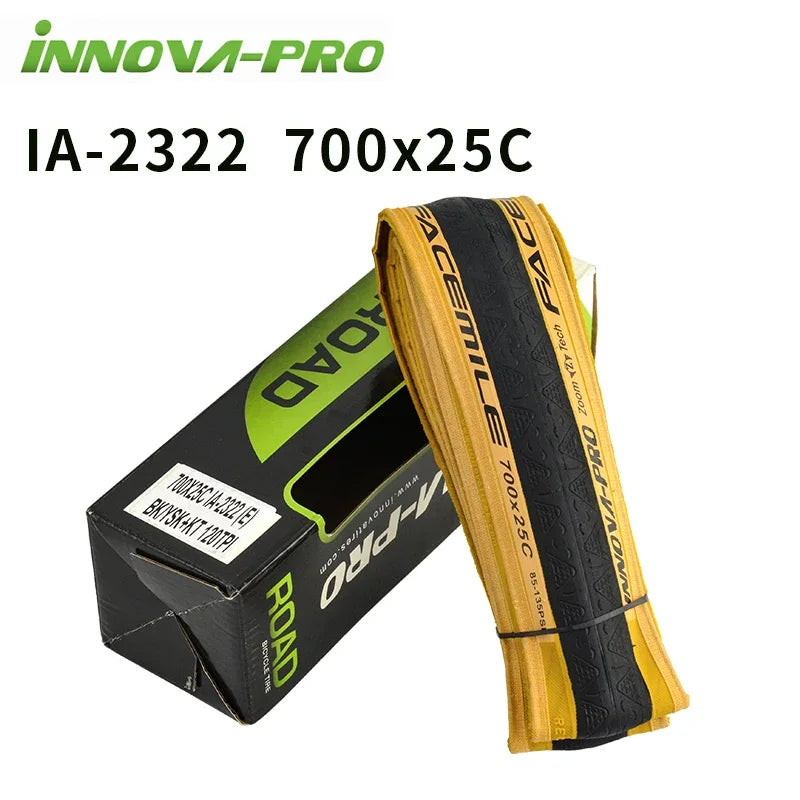 INNOVA Original 700c Road Bike Tire 700x23c/25c/27c/28c/30c Retro Travel Bicycle Out Tire 60/120 TPI Bike Tire Cycling Parts