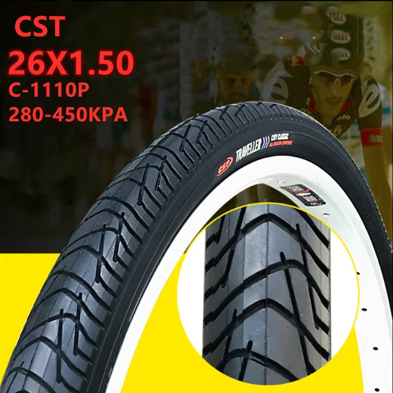 Bike Tire 26x1.50 26 inch 26" 40-559 Road MTB Bike Tire Mountain Bike Tyre For Cycling Bicycle Tires Inner Tube