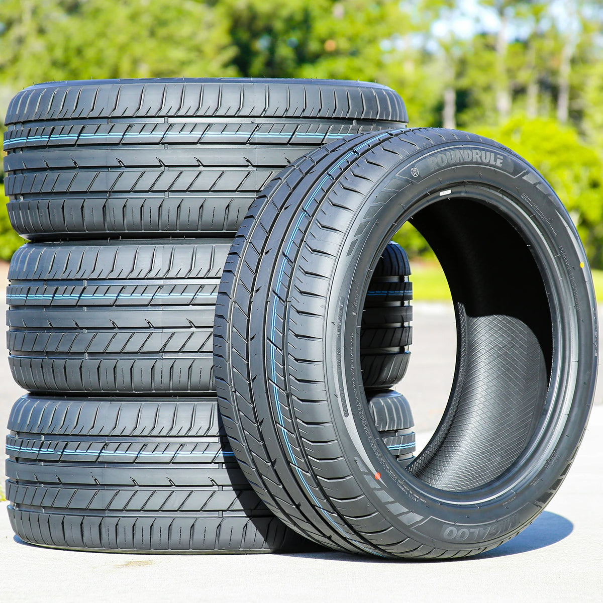 4 Roundrule Migaloo 245/40R21 ZR 96W All Weather High Performance Tires