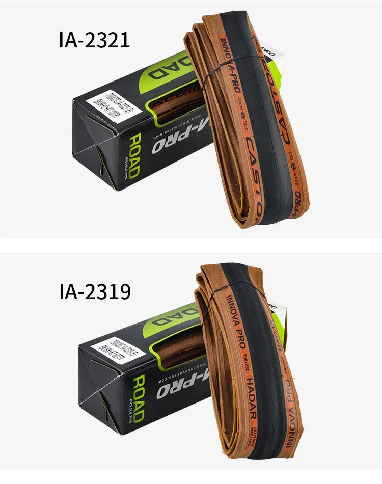 INNOVA Original 700c Road Bike Tire 700x23c/25c/27c/28c/30c Retro Travel Bicycle Out Tire 60/120 TPI Bike Tire Cycling Parts