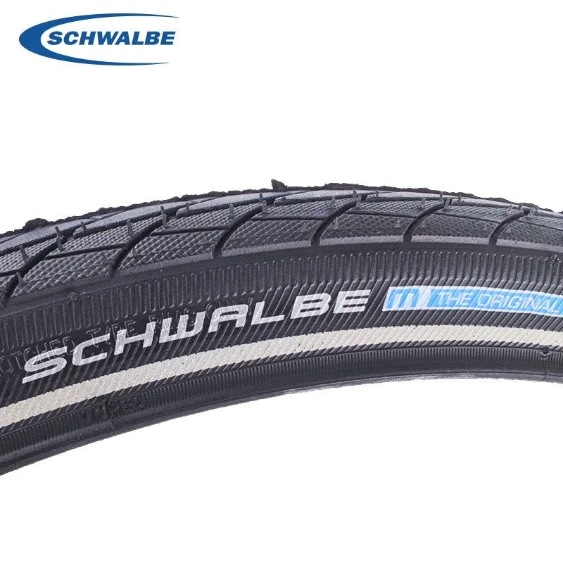 SCHWALBE Original MARATHON PLUS 26x1.75 Road MTB Bike 7 Level SmartGuard Black Reflex Bicycle Tires Cycling Parts