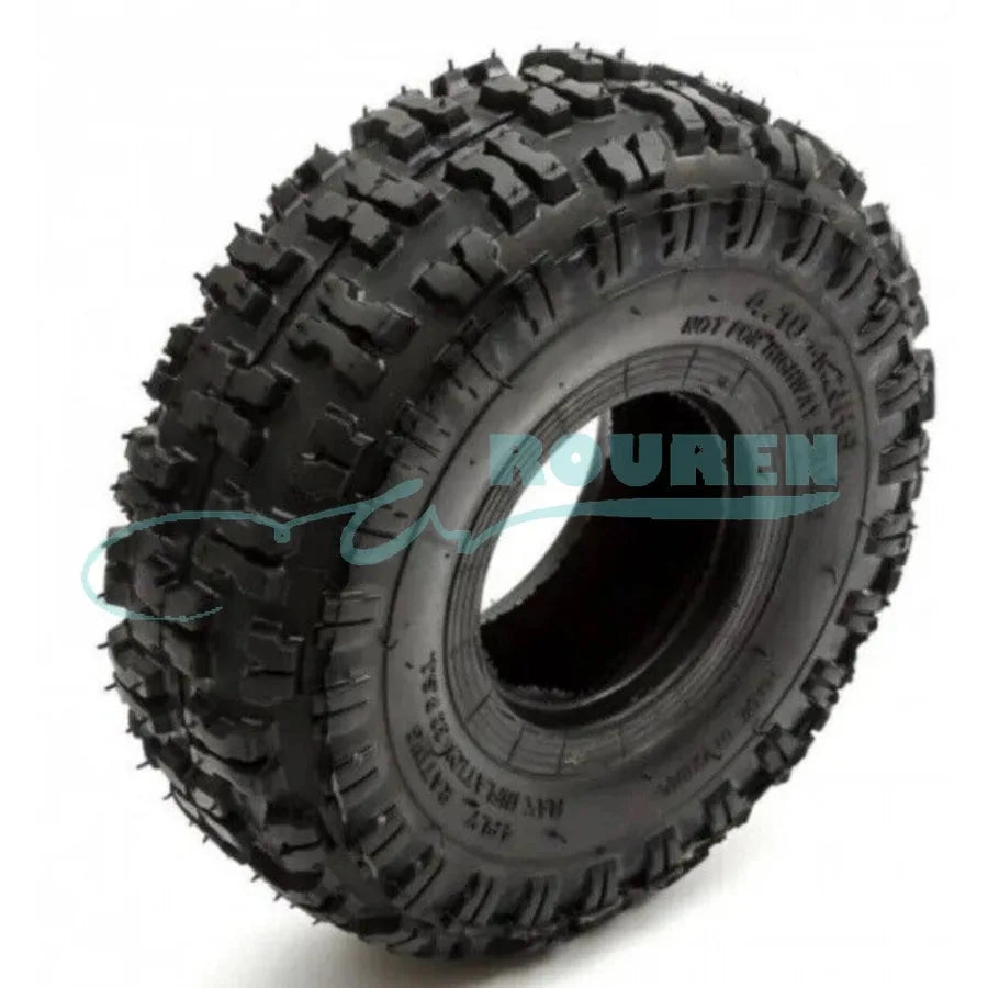 3.00-4 4.10-4 Tires Wheels 4 Inch 4.10-4 Tyre and Inner Tube for ATV UTV Quad Go Kart Karting 47cc 49cc