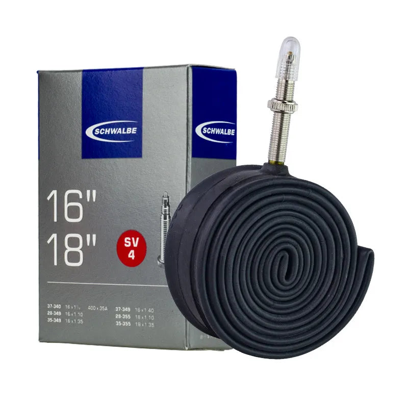 Schwalbe 16/18inch Bicycle Inner Tube 16" 18" for Bike Inner Tube 16x1 3/8 -18x1 1/8 AV4 SV4 Cycling Bicycle Tube Parts