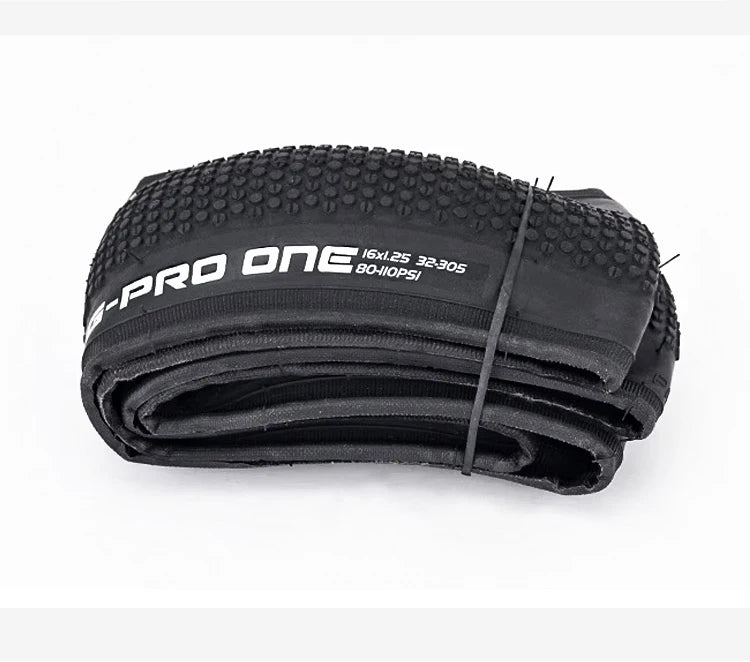 G-PRO-ONE Original BMX Bike Small Wheel Bicycle Folding Tire 16x1.25 32-305 Anti-slip Wear-resistant IA-1009 Cycling Parts