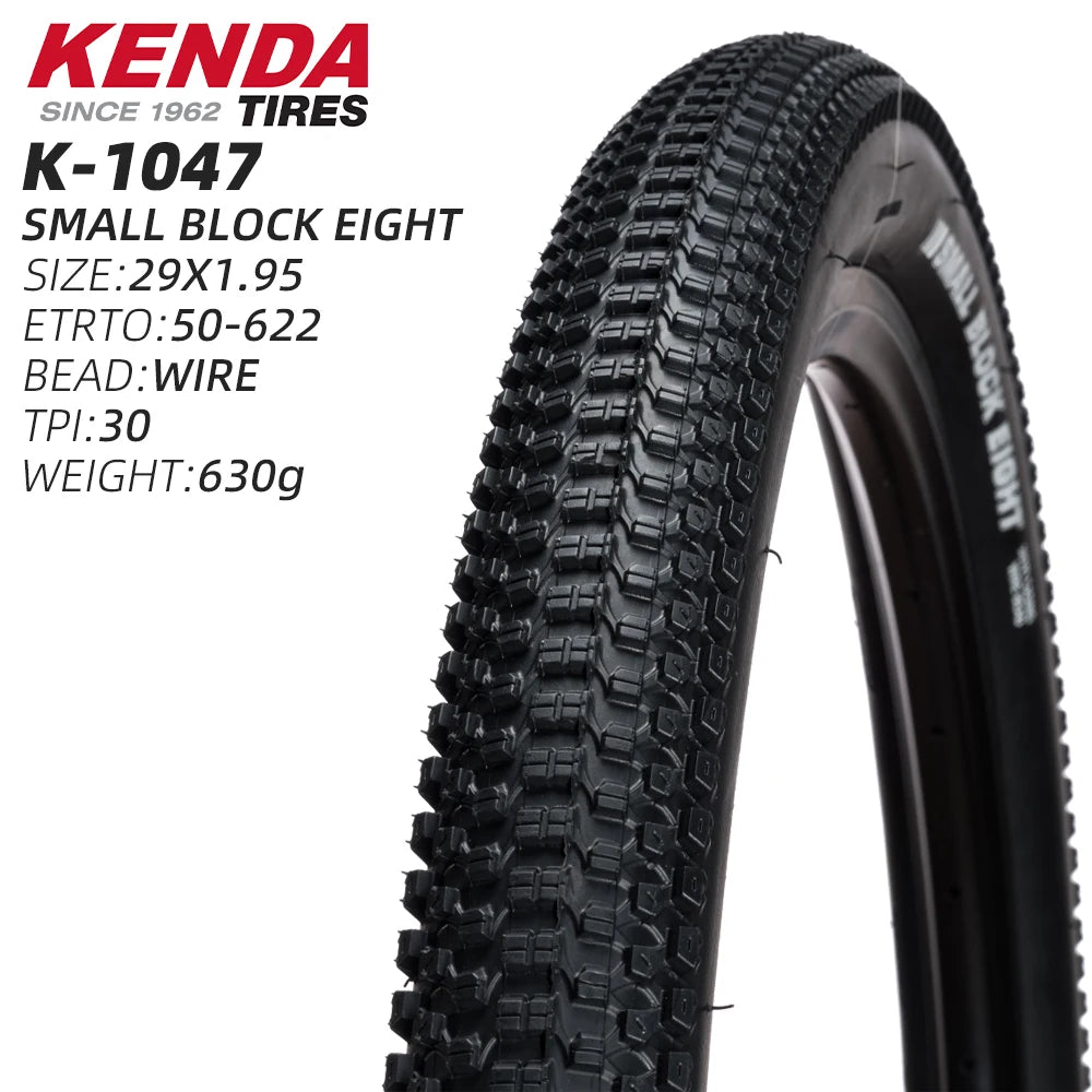 26 27.5 29 KENDA K-1047 SMALL BLOCK EIGHT MOUNTAIN BICYCLE TIRE OF MTB BIKE TYRE XC