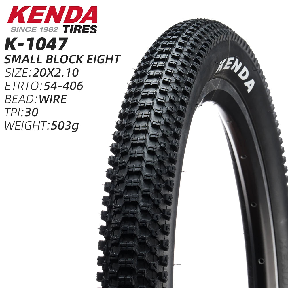 26 27.5 29 KENDA K-1047 SMALL BLOCK EIGHT MOUNTAIN BICYCLE TIRE OF MTB BIKE TYRE XC