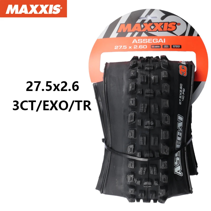 MAXXIS Tire ASSEGAI TUBELESS READY EXO Anti Puncture Bicycle Tires 27.5 / 29 x2.5 For Trail Downhill Conditions Original Parts