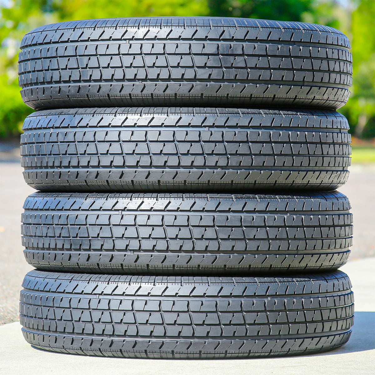 4 Tires Suntek HD Trail 2 Semi Steel ST 175/80R13 Load D 8 Ply Trailer