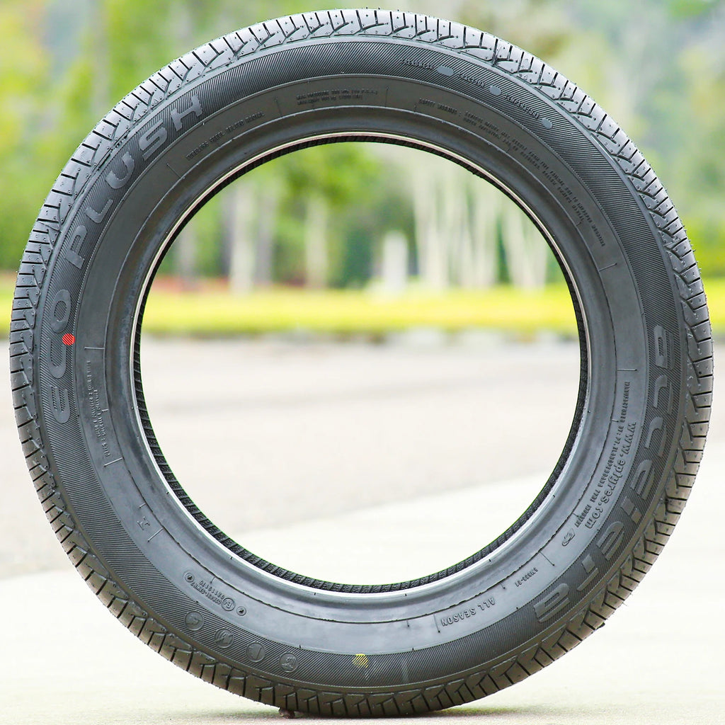 2 Accelera Eco Plush 155/65R14 75H All Season Tires 45k Mi Warranty UTQG 400AA