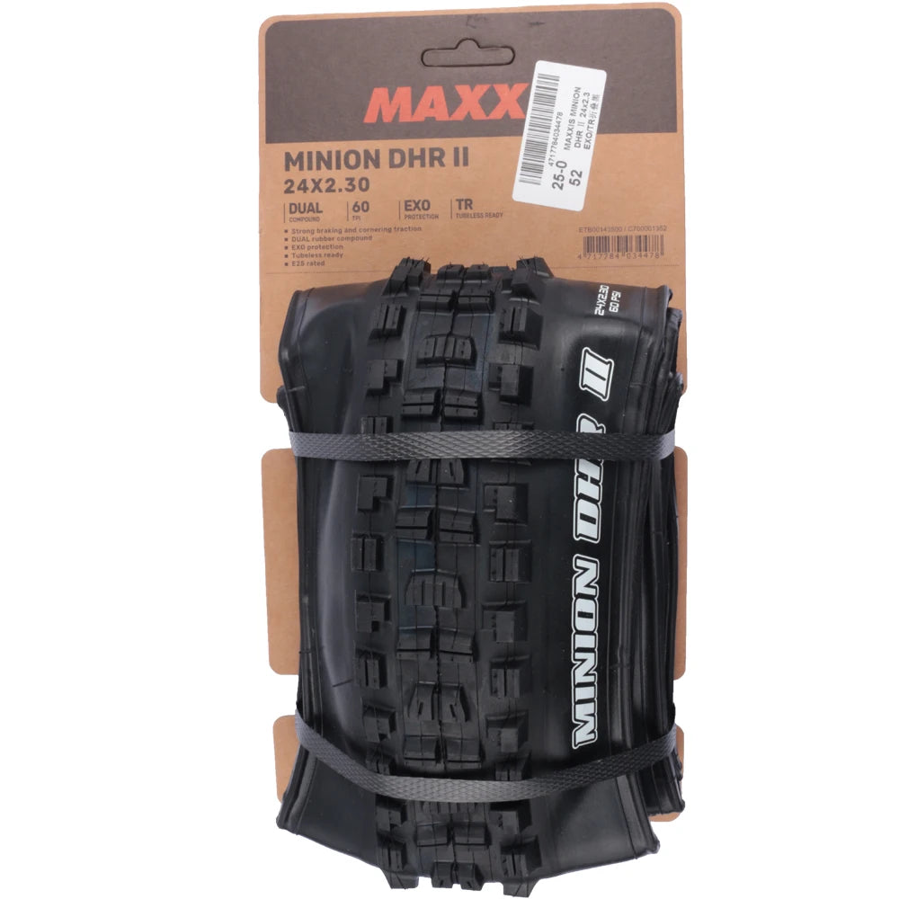 MAXXIS MINION DHR Ⅱ/DHF Children's Off-road Tubeless Mountain Bike Tires Downhill XC 20 Inch 24 Inch Mountain Bike Tires