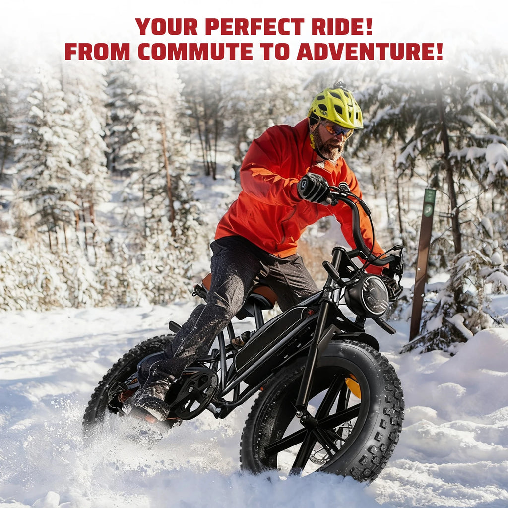 ZUKKA 2 Pack 20x4.0 Fat Bike Tires with Inner Tubes Anti Puncture High Traction Foldable for Electric Snow Mountain Bikes
