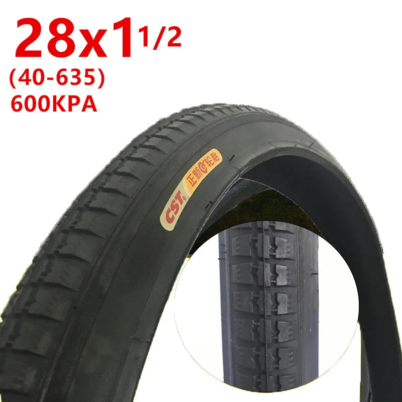 28 inch Bike Tire 28x1 1/2 Old Style 28 Inch Bicycle Tire Cycling Tires 28" 40-635 For Traditional Old Style Bicycle 28*1 1/2