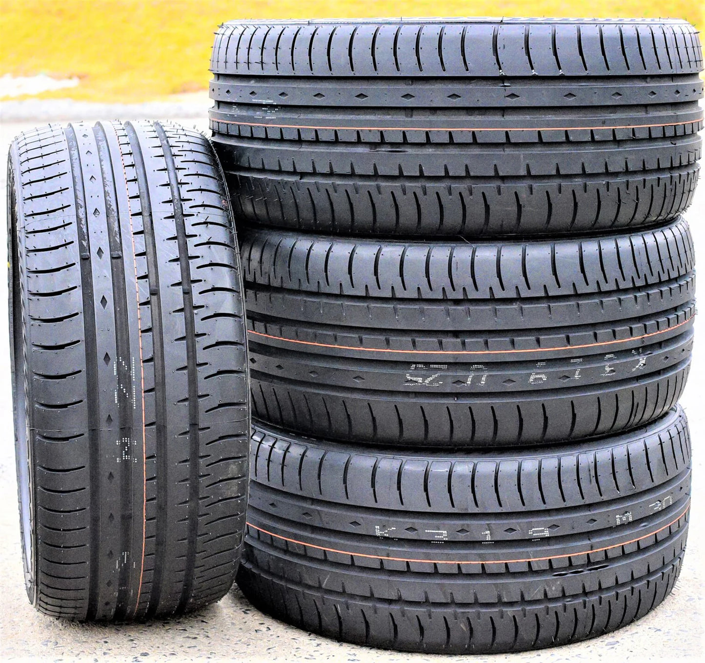 4 Tires Accelera Phi 255/40ZR20 255/40R20 101Y XL AS A/S High Performance