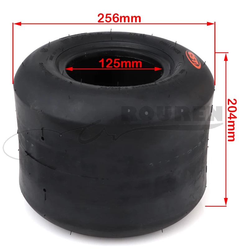 11x7.10-5 Tubeless Tires for 168 Kart Drift Car ATV 5 Inch Tires Rear Tires for Drift Wheel Modifications