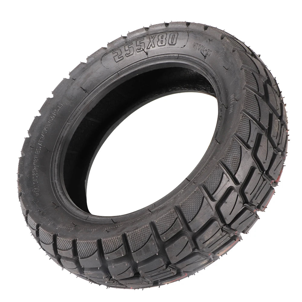 10 Inch Tubeless Electric Scooter Tire 255x80 Tire E-Bike Explosion-Proof Rubber Tires Off Road Vacuum Tire Parts
