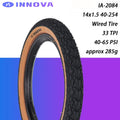 INNOVA Original 14x1.5 Folding Bicycle Folding/Wired Tires 14 inch 412 Small Wheel Bike Tire IA-3006/2084 Cycling Parts