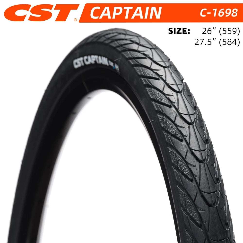 CST C1698 CAPTAIN TRAVEL BICYCLE TIRE OF CITY BIKE TYRE C1698 KIDS TIRE 34-349 C-1698 WIRE BEAD