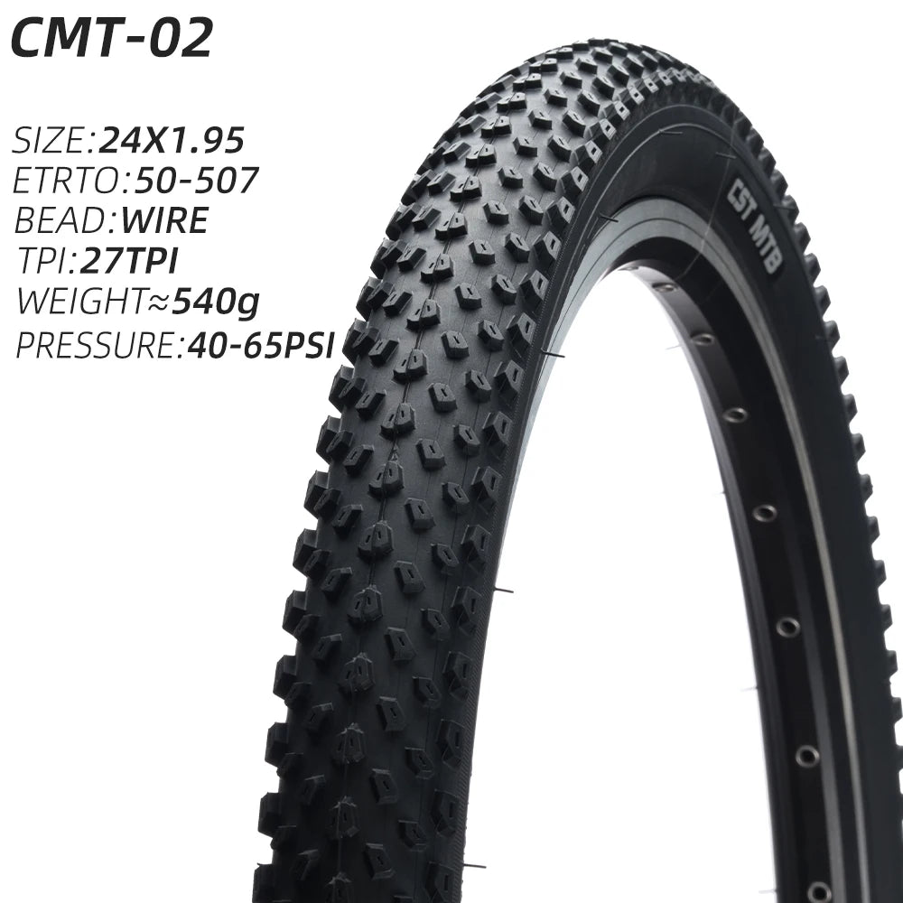 CST CMT-02 MOUNTAIN BICYCLE TIRE OF KID BIKE TYRE MTB 20 22 24 26 INCHES 20X1.95 22X1.95 24X1.95 26X1.95