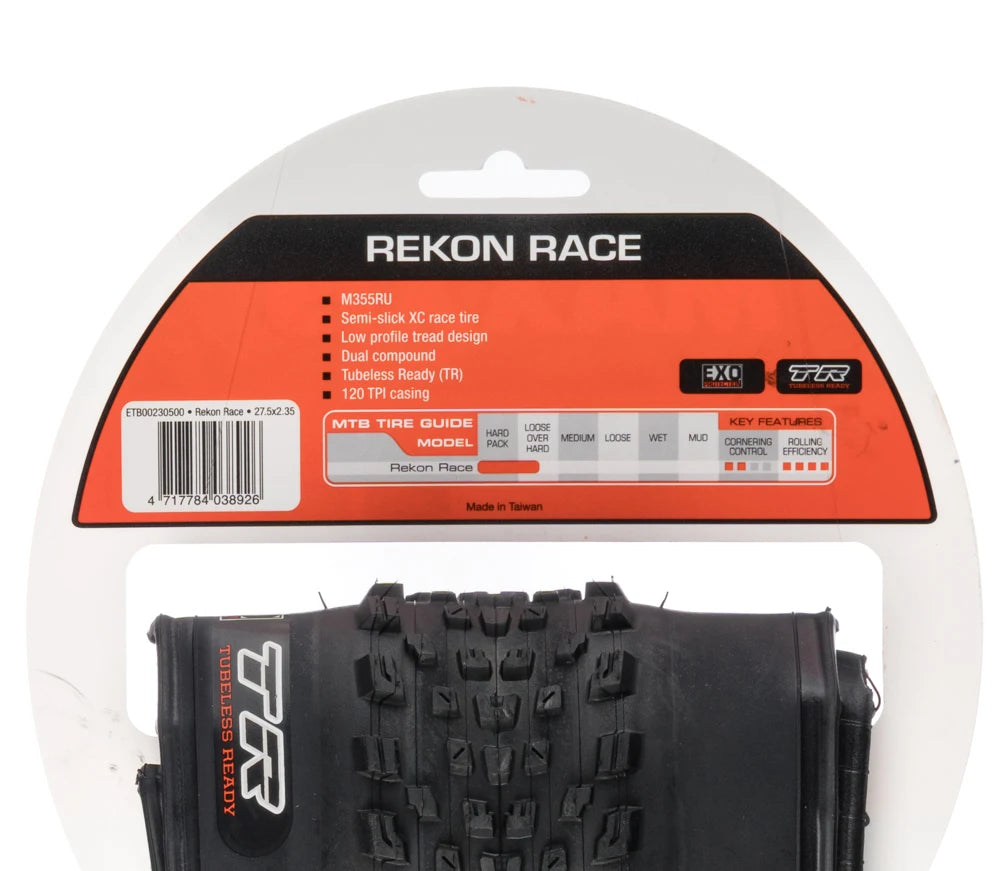 MAXXIS REKON RACE XC AM FR MOUNTAIN BICYCLE TIRE OF MTB BIKE TYRE TUBELESS FOLDABLE BEAD