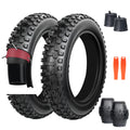 ZUKKA 2 Pack 20x4.0 Fat Bike Tires with Inner Tubes Anti Puncture High Traction Foldable for Electric Snow Mountain Bikes