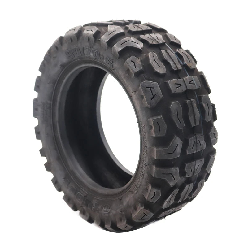 90/70-6 Tire 11in Electric Scooter Tire, 90/70-6 Vacuum Tire Tubeless Scooter Tire Electric Scooter Rubber Tires Replacement